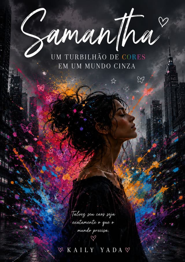 Capa de Samantha - Um Turbilhão de Cores em um Mundo Cinza (VERSÃO DIGITAL)