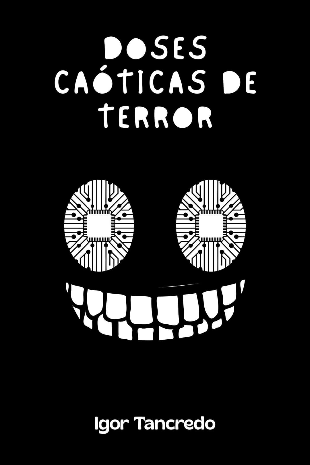 Capa de Contos Caóticos de Terror